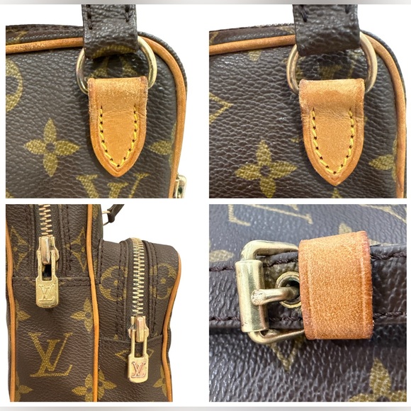 Authentic Louis Vuitton Monogram Amazone Crossbody Bag Vintage LV Shoulder Bag - Picture 12 of 13